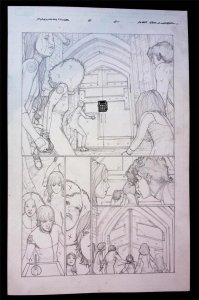 Max Ride First Flight #5  pg 2  Alex Sanchez Pencil  Art James Patterson Maximum