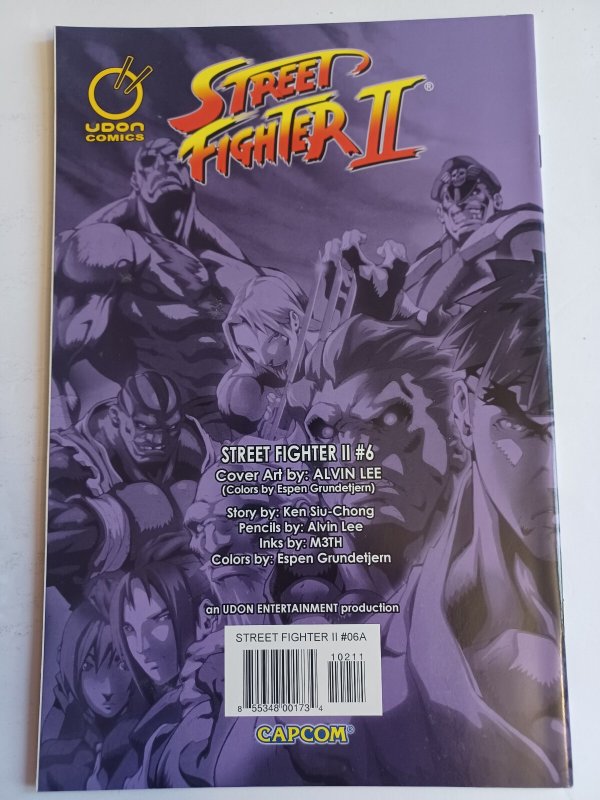 Street Fighter II #6  A Variant - Udon - 2006 - (-NM)
