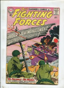 OUR FIGHTING FORCES #77 (4.0) NO FOXHOLE---NO HOME! 1963