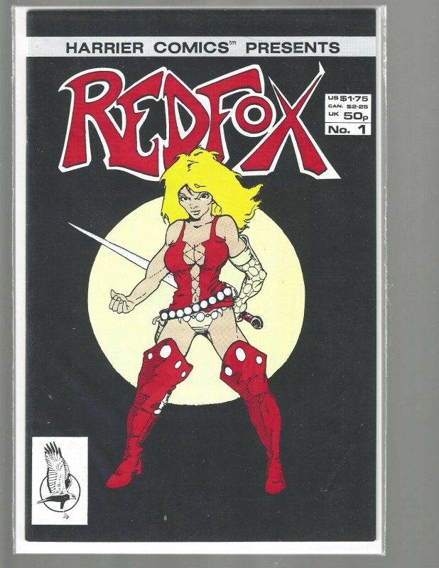 Redfox, #1, Harrier Comic, High Grade