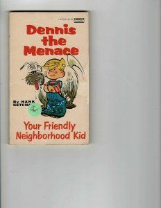 5 Dennis the Menace Books Rides Again Poor Mr Wilson Pal Joey Power + JK17