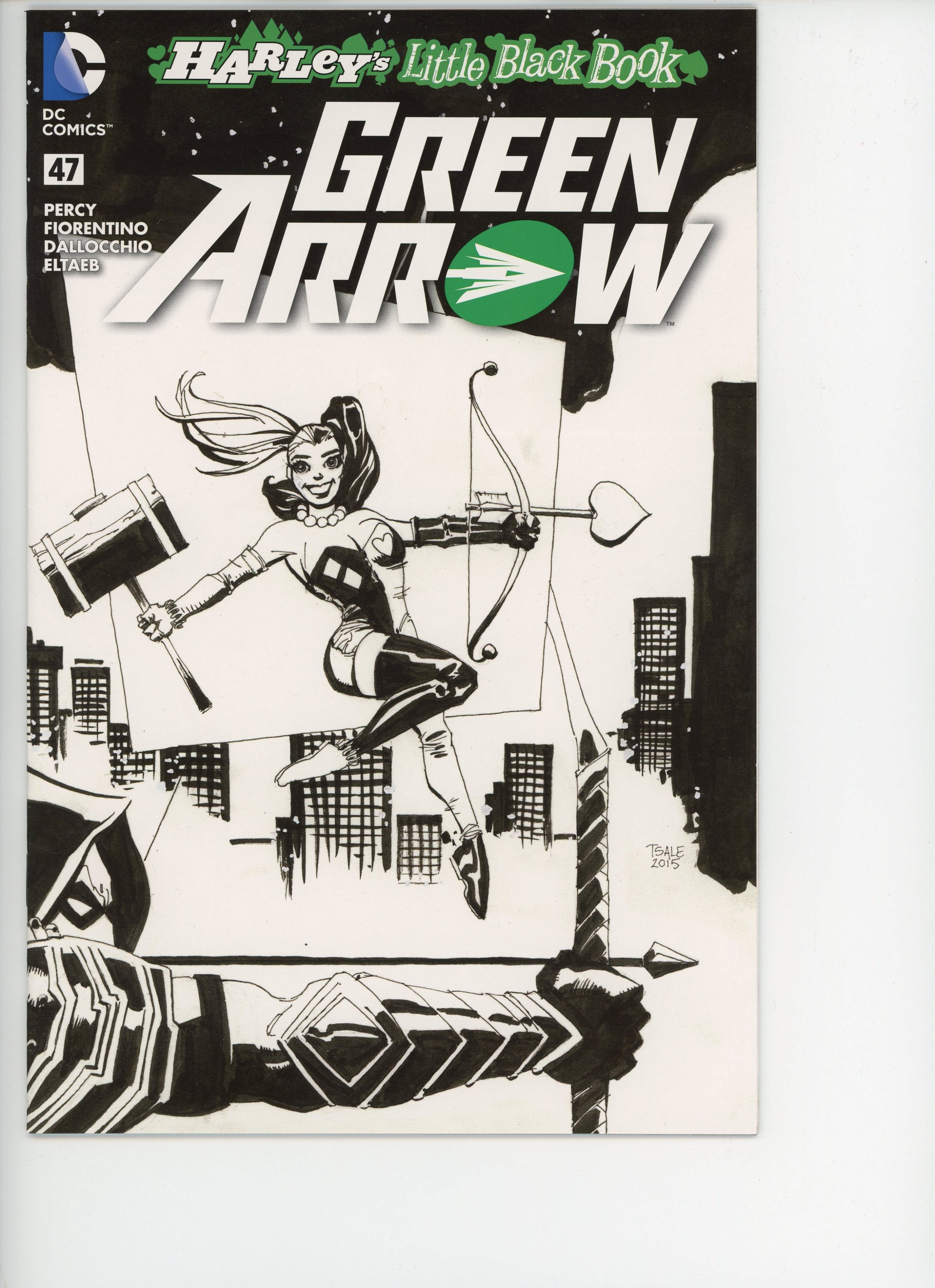 green arrow harley quinn