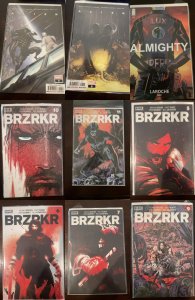 Lot of 9 Comics (See Description) Brzrkr, Alien, Almighty