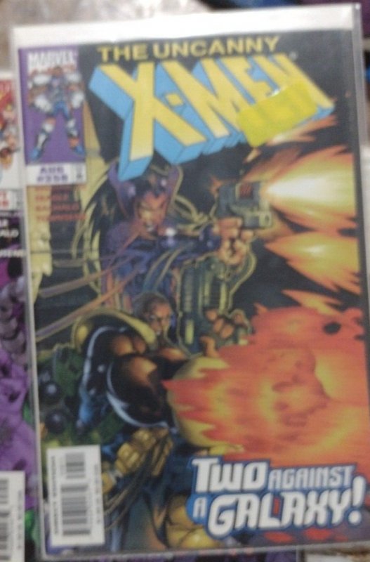 UNCANNY X-MEN #358  1998 MARVEL DISNEY  TWO AGAINST A GALAXY