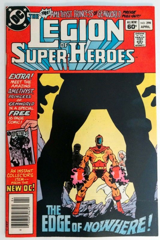 Legion of Super-Heroes #298 MARK JEWELERS, 1st app Amethyst/Dark Opal/Carnelian