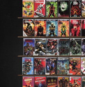 Huge Lot 170+ Comics with Old Man Logan, Extraordinary X-Men & More!