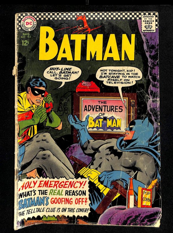 Batman #183 GD 2.0 2nd app Poison Ivy