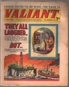 Valiant # November 1967 - Fleetway  -G - Comic Book