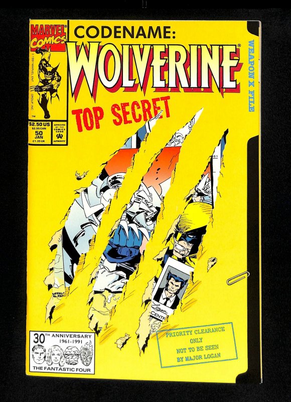 Wolverine (1988) #50