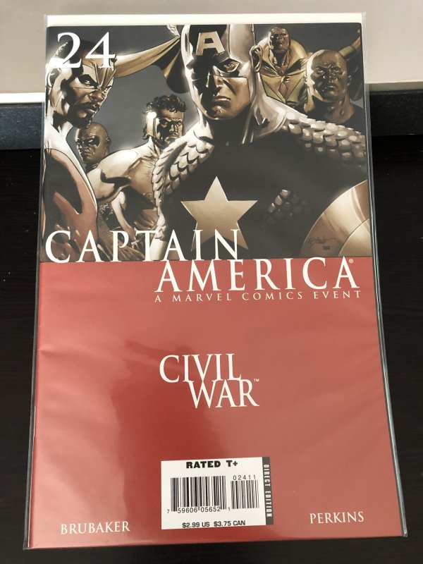 Captain America #24 (2007) VF/NM. TWO DOLLAR BOX!