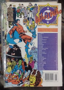 WHO' WHO - THE DEFINITIVE DIRECTORY OF THE DC UNIVERSE VOL XVI   JUN 1986