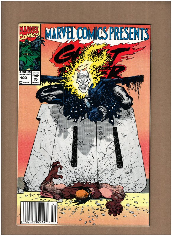 Marvel Comics Presents #100 Newsstand WOLVERINE GHOST RIDER DR. DOOM VF/NM 9.0
