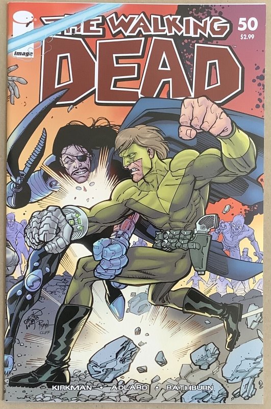 The Walking Dead #50 - Hero Variant (2008, Image) NM