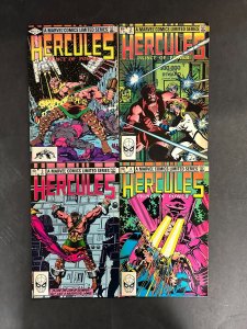 Hercules (1982) #'s 1 2 3 4 Complete VF (8.0) Lot