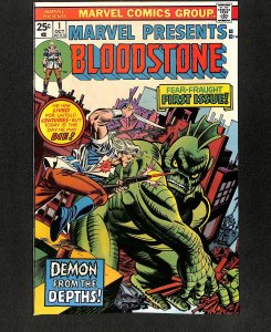 Marvel Presents #1 1st Appearance Bloodstone!