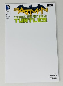 Batman/Teenage Mutant Ninja Turtles #1 (2016) Blank Variant YE20
