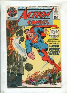 Action Comics #398 - The Pied Piper of Steel! (8.0) 1971