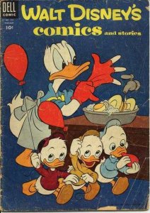 Walt Disney's Comics and Stories #173, VG+ (Stock photo)