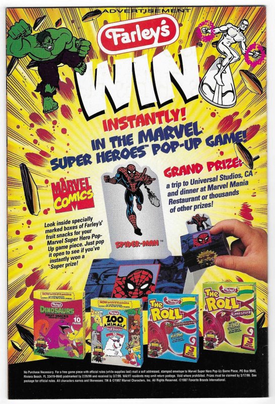 Heroes for Hire #9 Direct Edition (1998)