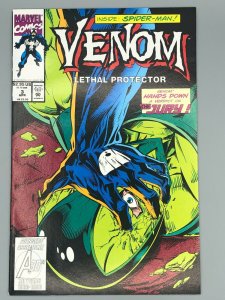 Venom Lethal Protector #3 (1993) VF/NM -3rd solo JURY Spider-man  Bagley Art