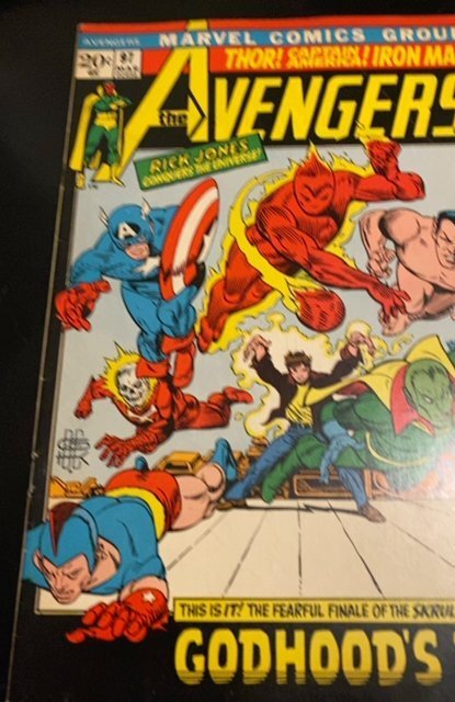 The Avengers #97 (1972) the Kree war saga