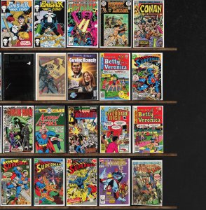 Huge Lot 130+ Comics with Superman, Conan The Barbarian & More!