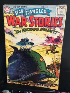 Star Spangled War Stories #55 (1957) wow! Very sharp early issue key! FN-