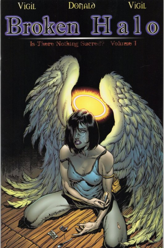 Broken Halo #1 (2000)Adult Comic Book Is There Nothing Sacred Grade NM+ 9.6