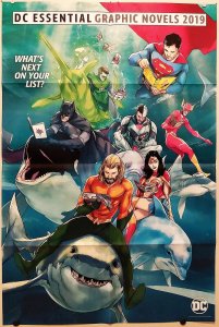 DC Essential Graphic Novels 2019 Folded Promo Poster (24x36) New! [FP293]