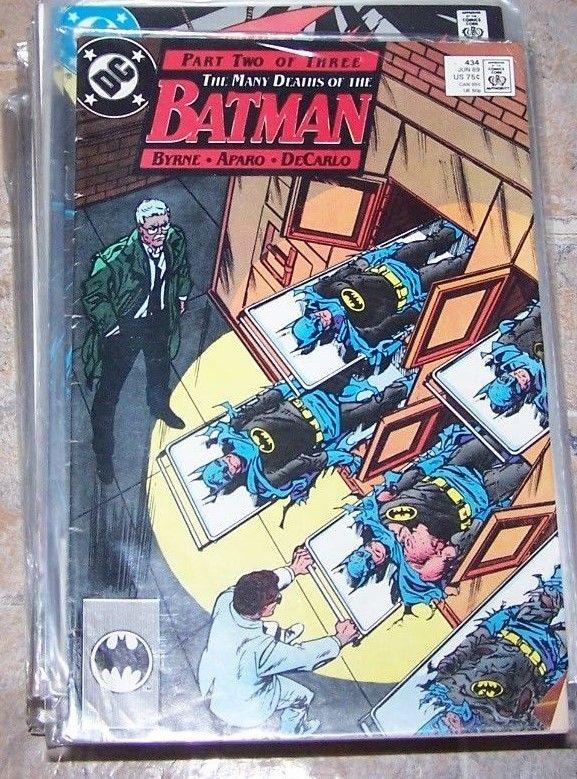 Batman #434 (Jun 1989, DC) many deaths of the batman pt 2 john byrne