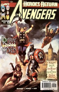 Avengers #2 Variant Cover (1998) NM Condition