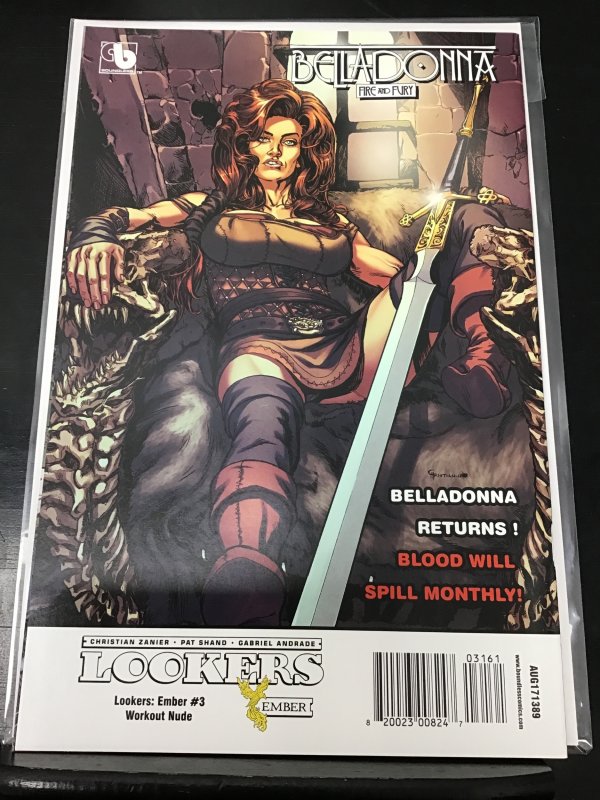 Lookers: Ember #3 (9.2) Workout Nude Cover!! 2017