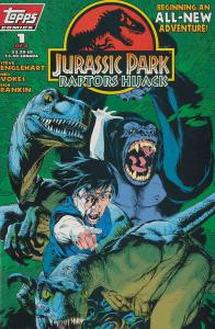 Jurassic Park: Raptors Hijack #1 VF/NM Topps - save on shipping - details inside