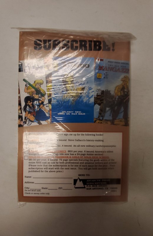Ninja High School 3-D #1 (1992) NM Antarctic Comic Book J711