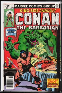 Conan the Barbarian Annual #5 (1979)