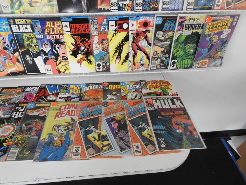 Huge Lot 160+ W/Spider-Man,  Teen Titans, Superman+ Avg VF- Condition!