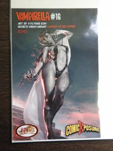 Vampirella #16 Secret Virgin Variant art by Kyu Yong Eom LDT 300 W/ COA