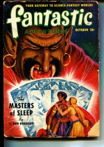 Fantastic Adventures-Pulps-10/1950-L. Ron Hubbard-Lester Barclay