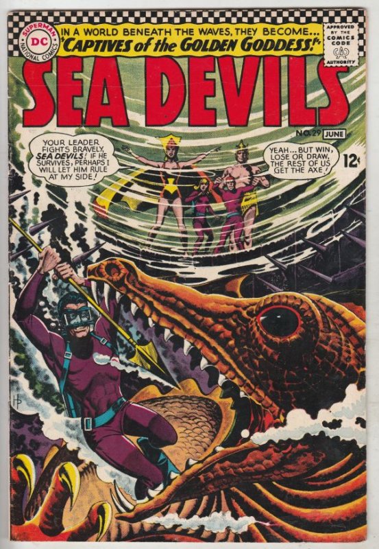 Sea Devils #29 (Jun-66) NM- High-Grade Sea Devils (Dane Dorrence, Biff Bailey...