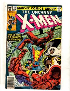 Uncanny X-Men # 129 VF- Marvel Comic Book Wolverine Magneto Storm Cyclops J325