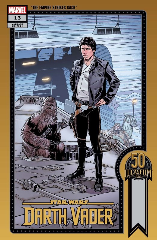 STAR WARS DARTH VADER #13 SPROUSE LUCASFILM 50TH VARIANT 