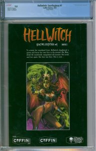 Coffin Comics Hellwitch: Sacrilegious  #1 CGC 9.8 Risque Edition