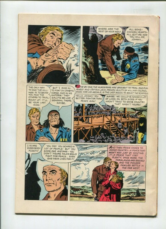 FOUR COLOR #610 (7.5) DRUM BEAT ALAN LADD!! 1955