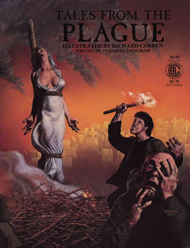 Tales from the Plague #1 VF ; Eclipse | Richard Corben