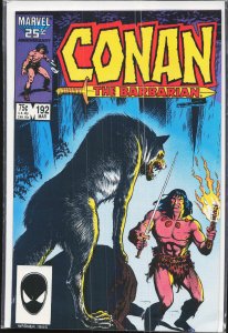 Conan the Barbarian #192 Direct Edition (1987) Conan