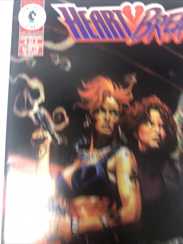 Heart Breakers (1996) 4 (FN/VF) Variant Dark Horse Comics Signed Guinan •Bennett
