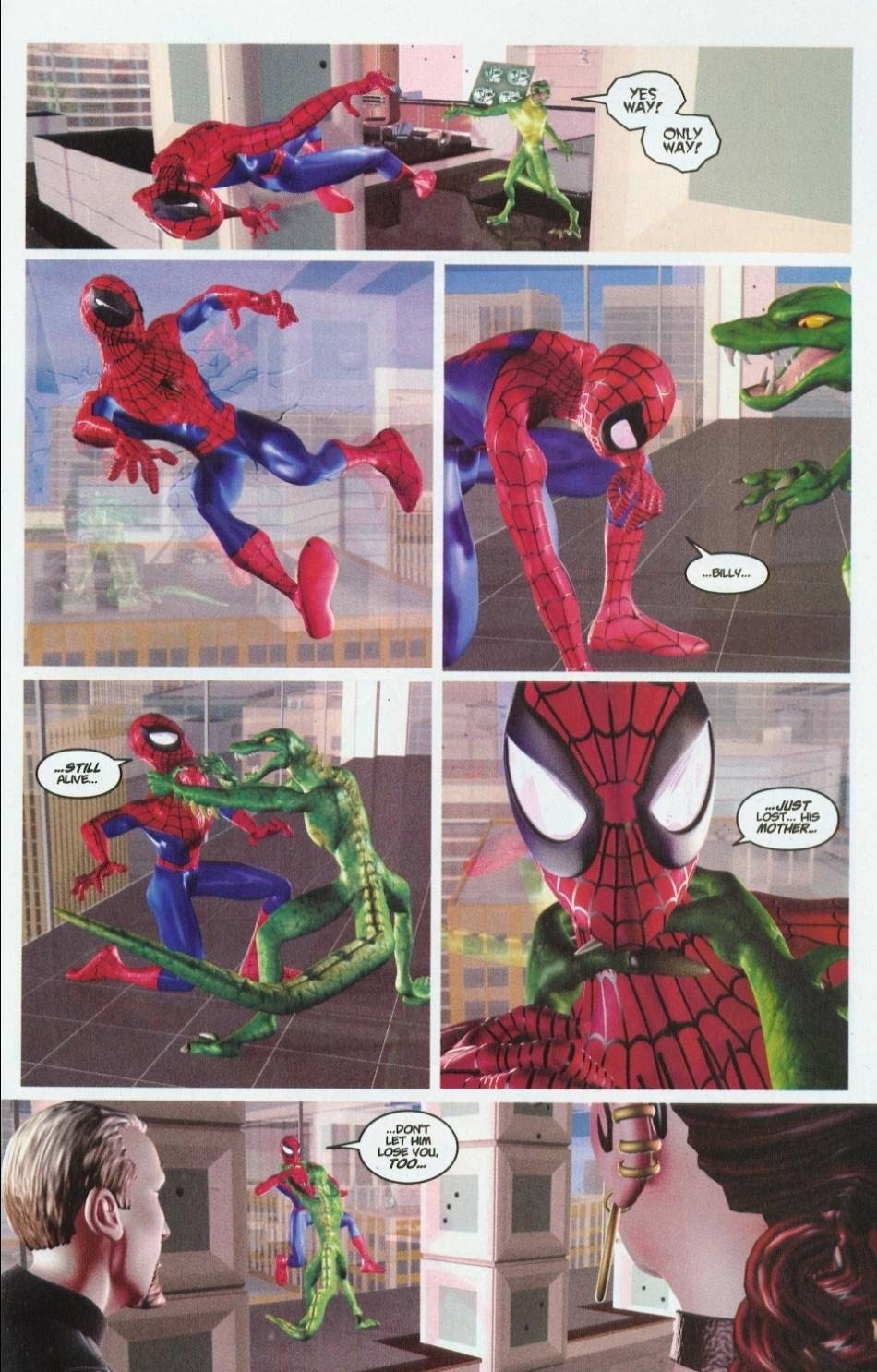 Spiderman Quality of Life 04 (2002) Scott Christian Sava Direct