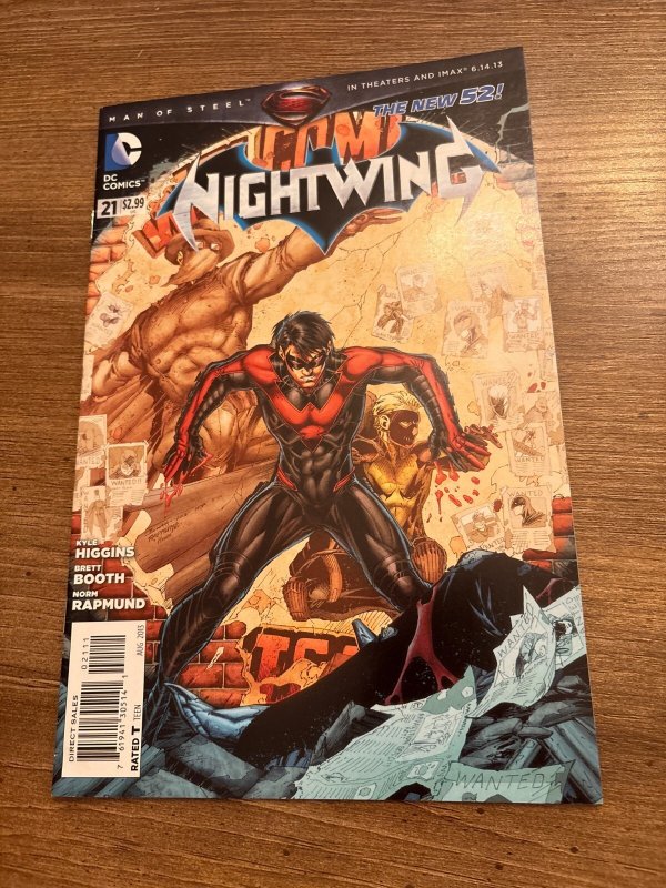 Lot Of 4 Nightwing DC Comic Books # 21 22 23 24 VF-NM Batman Robin 25 J374