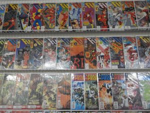 Huge Lot 150+ Comics W/ FLash, Hulk, Justice League+ Avg VF+ Condition!