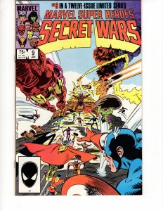 Marvel Super Heroes Secret Wars #9 HIGH GRADE Copper Age Classic !!!